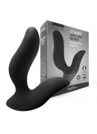 Черный вибромассажер простаты 3,5’’ Curve P-spot Massager - 12 см. - Erokay - в Мурманске купить с доставкой