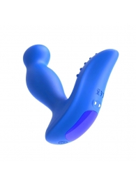 Синий вибромассажер простаты 3,5’’ P-spot Massager - 12,5 см. - Erokay - в Мурманске купить с доставкой