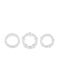 Набор из 3 эрекционных колец Erection Rings Set - Selopa - в Мурманске купить с доставкой