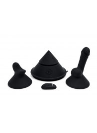 Конусный вибромассажер Cowgirl Cone с 2 насадками - CowGirl - купить с доставкой в Мурманске