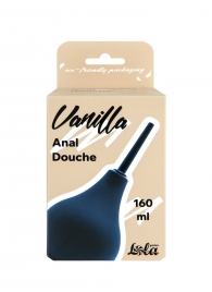 Черный анальный душ Anal Douche M - Lola Games - купить с доставкой в Мурманске