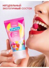 Интимная гель-смазка Shefox «Бабл гам» - 50 мл. - Shefox - купить с доставкой в Мурманске