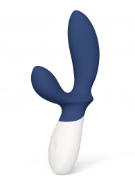 Синий вибромассажер простаты Lelo Loki Wave 2 - 19,6 см. - Lelo - в Мурманске купить с доставкой