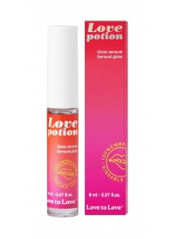 Возбуждающий блеск для губ Love Potion - 8 мл. - Love to Love - купить с доставкой в Мурманске