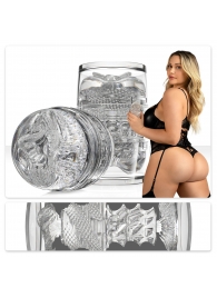 Прозрачный двусторонний мастурбатор Fleshlight Quickshot Mia Malkova - Fleshlight - в Мурманске купить с доставкой