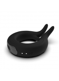 Черное эрекционное кольцо Marry Me Rechargeable Vibrating Cockring - Adrien Lastic - в Мурманске купить с доставкой