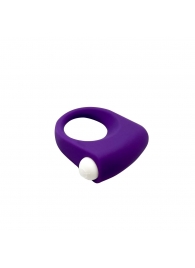 Фиолетовое эрекционное кольцо Puggle Vibrating Ring with Bullet - Adrien Lastic - в Мурманске купить с доставкой