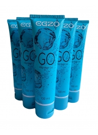 Набор из 5 пролонгирующих лубрикантов на водной основе Egzo Go (по 100 мл.) - EGZO - купить с доставкой в Мурманске