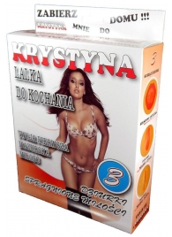 Надувная секс-кукла Krystyna - Boys of Toys - в Мурманске купить с доставкой
