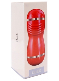 Двусторонний мастурбатор в колбе Cleo - вагина и ротик - Boys of Toys - в Мурманске купить с доставкой