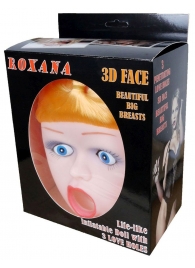 Надувная секс-кукла Roxana 3D - Boys of Toys - в Мурманске купить с доставкой