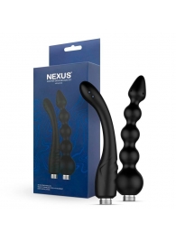 Набор из 2 насадок для анального душа Shower Douche Duo Kit - Nexus Range - купить с доставкой в Мурманске