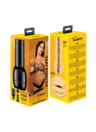 Мастурбатор-ротик Kiiroo Feel Victoria Mouth - Kiiroo - в Мурманске купить с доставкой