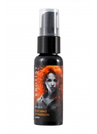 Гель с эффектом вибрации Volcano Of Passion со вкусом вишни - 25 мл. - Erotist Lubricants - купить с доставкой в Мурманске