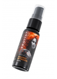 Гель с эффектом вибрации Volcano Of Passion со вкусом винограда - 25 мл. - Erotist Lubricants - купить с доставкой в Мурманске