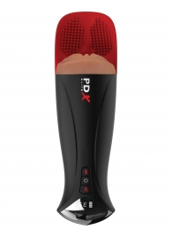Мастурбатор-вагина в колбе с вибрацией Fuck-O-Matic Pro XL - Pipedream - в Мурманске купить с доставкой
