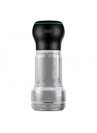 Набор PowerBlow   Feel Pocket Stroker Crystal: мастурбатор и интерактивная насадка - Kiiroo - в Мурманске купить с доставкой