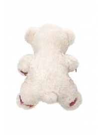 Бондажный набор: белый мишка с розовыми оковами и наручниками - Pecado - купить с доставкой в Мурманске