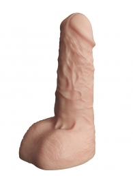 Телесный фаллоудлинитель с мошонкой Cock Next - 17 см. - LOVETOY (А-Полимер) - в Мурманске купить с доставкой