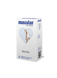Особо тонкие презервативы Masculan Ultra Fine - 21 шт. - Masculan - купить с доставкой в Мурманске