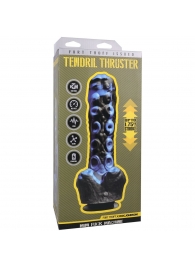 Черно-синяя мини-машина на присоске Tendril Thruster - 21,6 см. - Doc Johnson - купить с доставкой в Мурманске