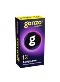 Презервативы с анестетиком для продления удовольствия Ganzo Long Love - 12 шт. - Ganzo - купить с доставкой в Мурманске