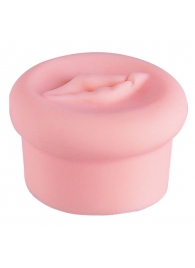 Телесный уплотнитель для вакуумной помпы в виде вагины - Boys of Toys - в Мурманске купить с доставкой