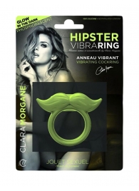 Люминесцентное эрекционное виброкольцо Hipster - Clara Morgane - в Мурманске купить с доставкой