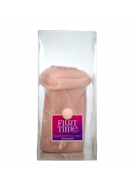 Телесный мастурбатор-вагина с фигурками на поверхности - LOVETOY (А-Полимер) - в Мурманске купить с доставкой