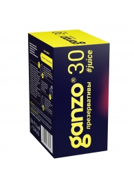 Ароматизированные презервативы Ganzo Juice - 30 шт. - Ganzo - купить с доставкой в Мурманске