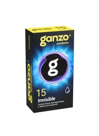 Супертонкие презервативы Ganzo Invisible - 15 шт. - Ganzo - купить с доставкой в Мурманске