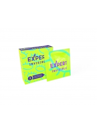 Ультратонкие презервативы Expert Invisible - 3 шт. - Expert - купить с доставкой в Мурманске