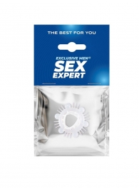 Стимулирующая насадка на пенис с несколькими видами рельефа - Sex Expert - в Мурманске купить с доставкой