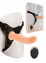 Женский вибрострапон со съемной насадкой и пультом ДУ - Erokay - купить с доставкой в Мурманске