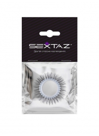 Круглое эрекционное кольцо с «ресничками» - Sextaz - в Мурманске купить с доставкой