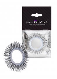 Круглое эрекционное кольцо с длинными «ресничками» - Sextaz - в Мурманске купить с доставкой