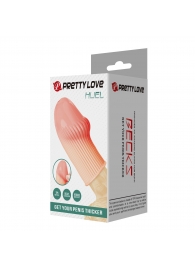 Телесная насадка на пенис Huel - 9 см. - Baile - в Мурманске купить с доставкой