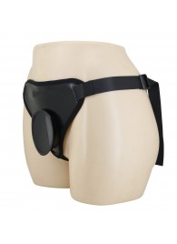 Черные трусики харнесс с платформой Caludio I - Baile - купить с доставкой в Мурманске