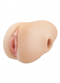 Телесный мастурбатор-вагина Pussy Pounder Squeeze Stroker - Pipedream - в Мурманске купить с доставкой