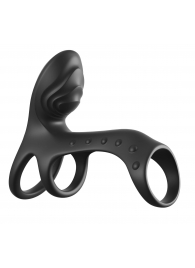 Черная насадка на пенис Ultimate Couples Cage Pro - Pipedream - в Мурманске купить с доставкой