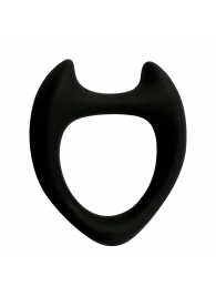 Черное эрекционное кольцо с рожками Wooomy Toro M - Adrien Lastic - в Мурманске купить с доставкой