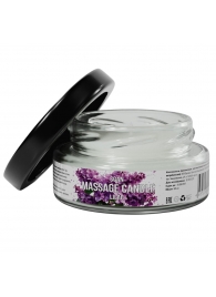 Массажная свеча «Сирень» - 50 мл. - SGAN - купить с доставкой в Мурманске