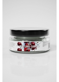 Массажная свеча «Спелая вишня» - 50 мл. - SGAN - купить с доставкой в Мурманске