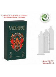 Презервативы YOKIRO Mix - 12 шт. - Sitabella - купить с доставкой в Мурманске