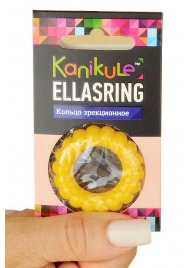 Цветное рельефное эрекционное кольцо Ellasring - Sitabella - в Мурманске купить с доставкой