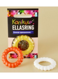 Цветное рельефное эрекционное кольцо Ellasring - Sitabella - в Мурманске купить с доставкой