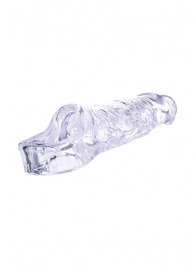 Прозрачная насадка-удлинитель Length Enhancer с подхватом - 16 см. - NMC - в Мурманске купить с доставкой