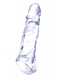 Прозрачная насадка-удлинитель Length Enhancer с подхватом - 16 см. - NMC - в Мурманске купить с доставкой