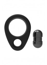 Черное эрекционное кольцо Cockring Single Weight - Dream Toys - в Мурманске купить с доставкой