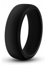 Черное эрекционное кольцо Silicone Go Pro Cock Ring - Blush Novelties - в Мурманске купить с доставкой